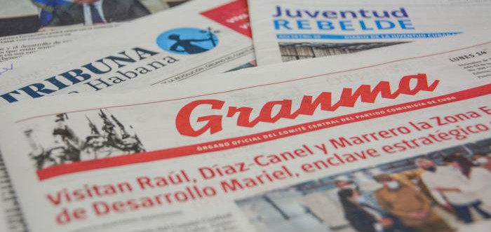 Circulación de la prensa para fin e inicios de año