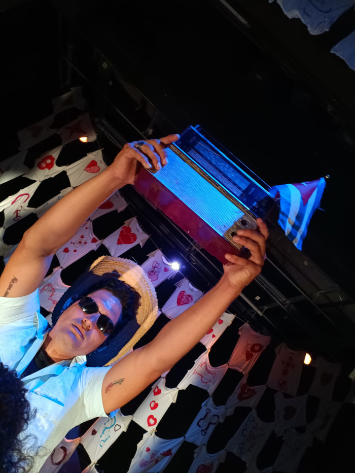 Foto: Cortesía del grupo Recarga de fin de año con Teatro del Viento