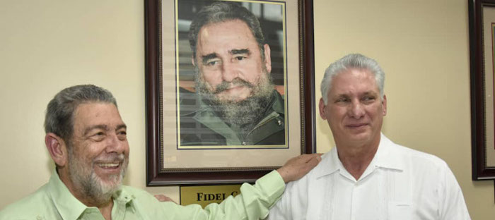 Concluyó Díaz-Canel visita a Granada y gira por el Caribe