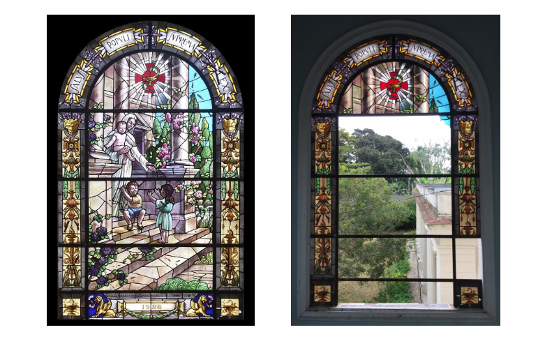 Daluz contará en Fiart cómo restauró vitral de Gino Ciolli