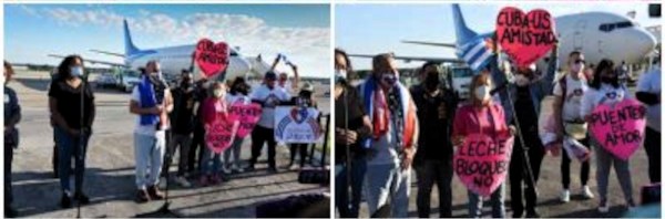 Llegó a Cuba donativo de organizaciones solidarias estadounidenses