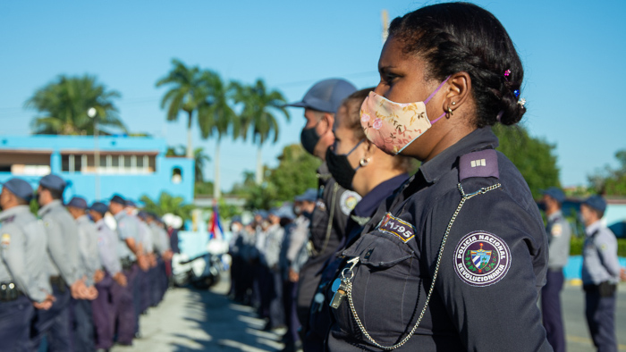 Fuerzas de la Policía conmemoran el aniversario 63 de la institución