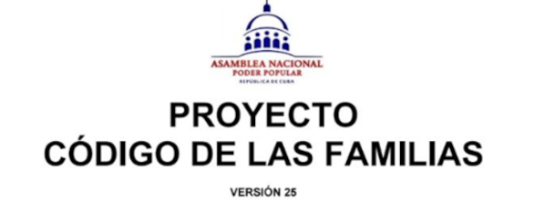 Disponible versión 25 del proyecto de Código de las Familias