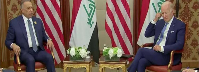 Conversa Biden con primer ministro iraquí previo a Cumbre del Golfo