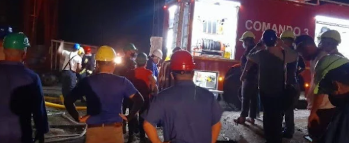 Controlado incendio en termoeléctrica de Mariel