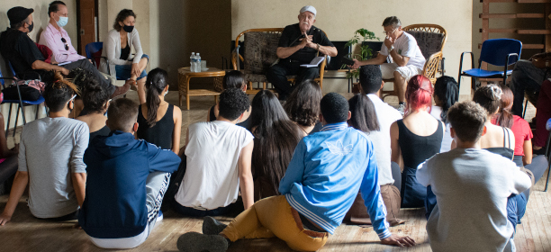 Clase de actuación con Roberto Gacio