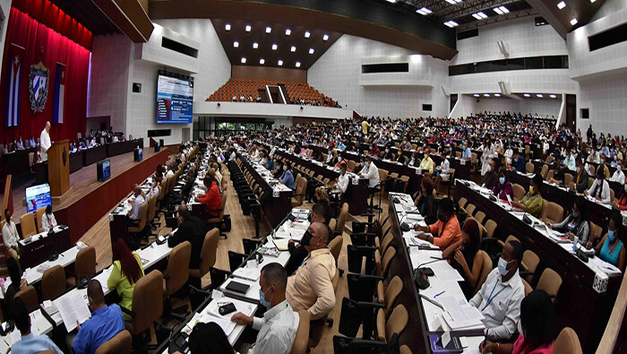 Foto: Archivo V sesión del Parlamento en actividades previas