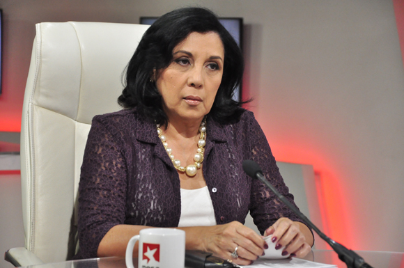 La Dra. Ileana Morales Suárez, directora de Ciencia e Innovación Tecnológica. Foto: Roberto Garaicoa.