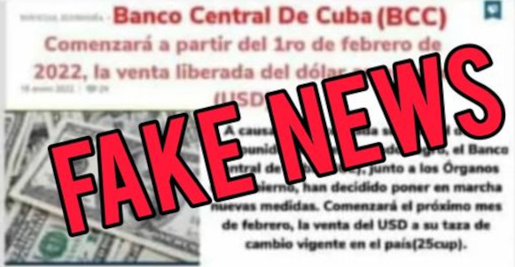 Desmienten noticia falsa sobre venta de divisas