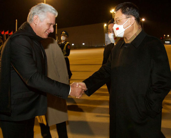 Foto: Tomada de acn.cu Culminó presidente cubano visita a China