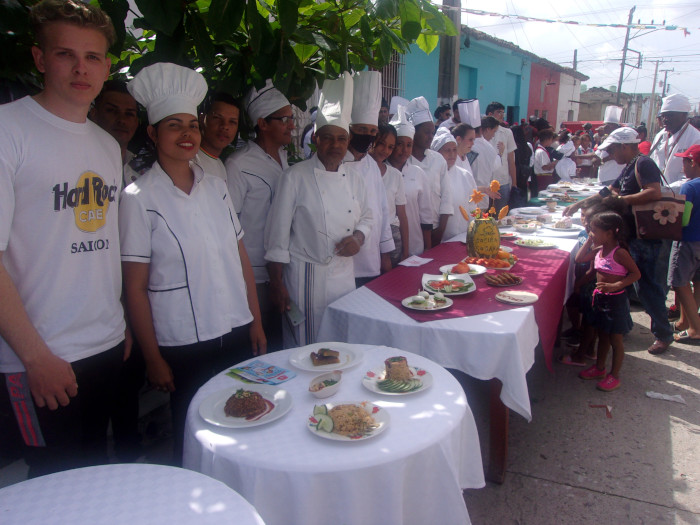 Cocineros camagüeyanos “invaden” el barrio
