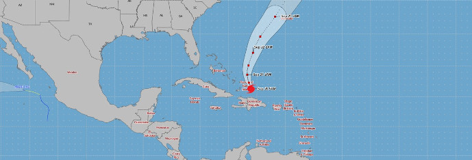 Huracán Fiona con categoría tres de la escala Saffir-Simpson