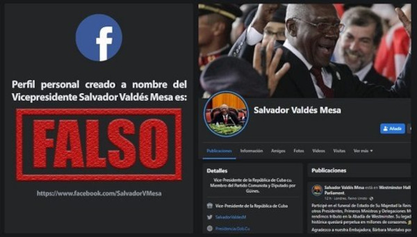 Cuba denuncia dos cuentas falsas en Facebook