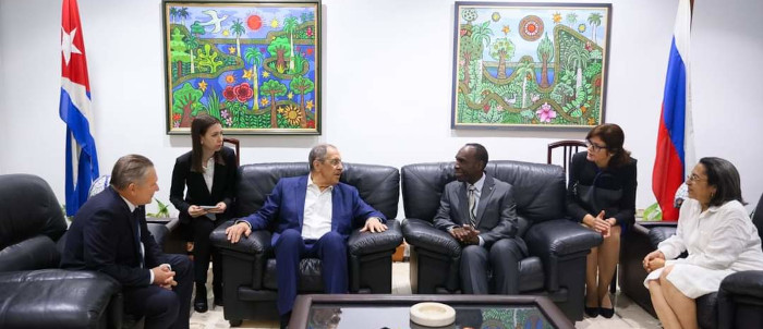 Canciller ruso en La Habana