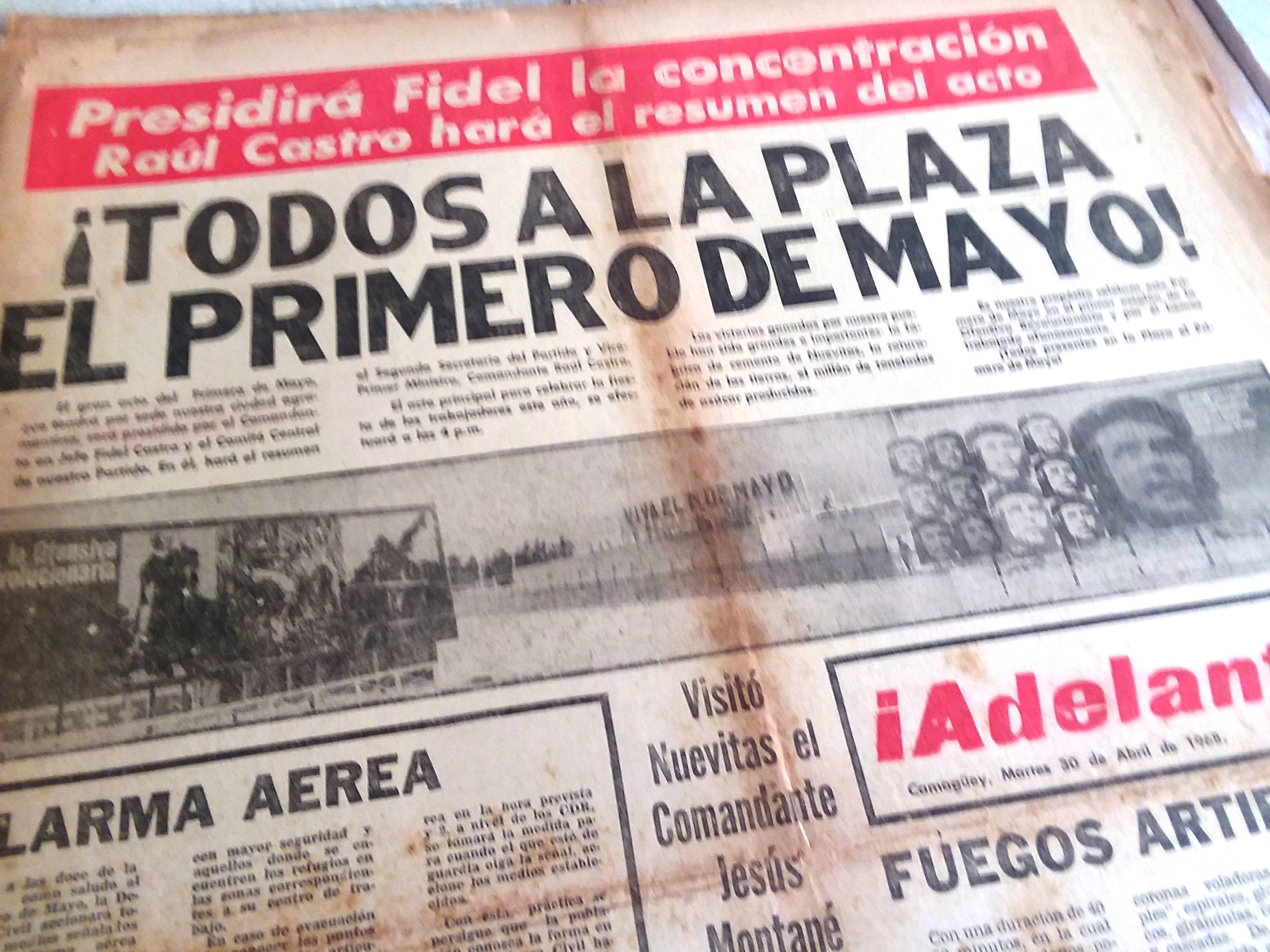 Como hace 55 años con Fidel y Raúl en Camagüey