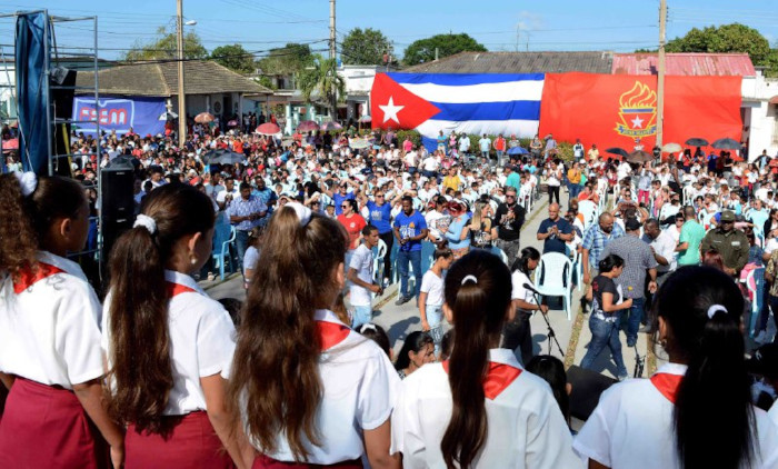 Pioneros y jóvenes festejaron su día en Guáimaro