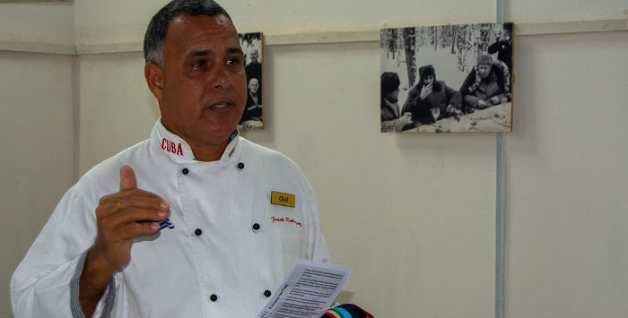 Exposición fotográfica de Fidel en la sede de los Comunicadores Sociales