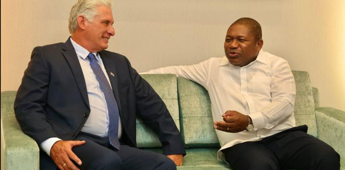 Presidente cubano finaliza visita a Mozambique
