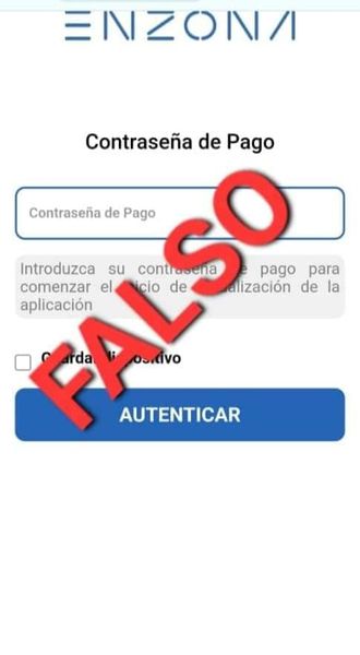 Intentan suplantar identidad de Enzona con sitio falso 
