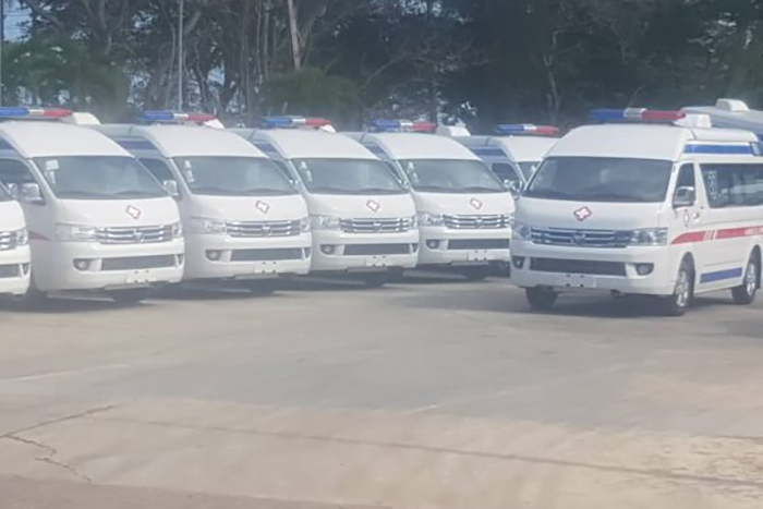 Nuevas ambulancias en Cuba