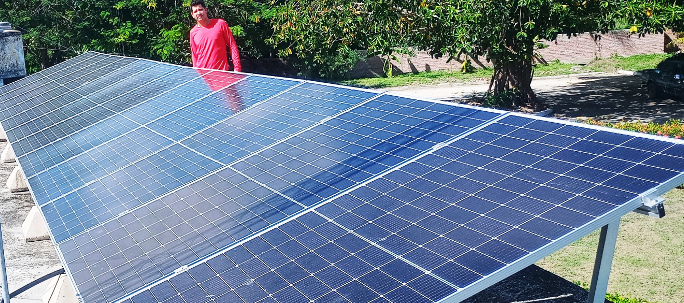 Paneles solares, estrategia de mejora de gestión