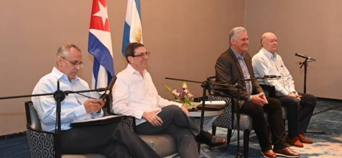 Aprecia Díaz-Canel avances en negocios entre Cuba y Argentina