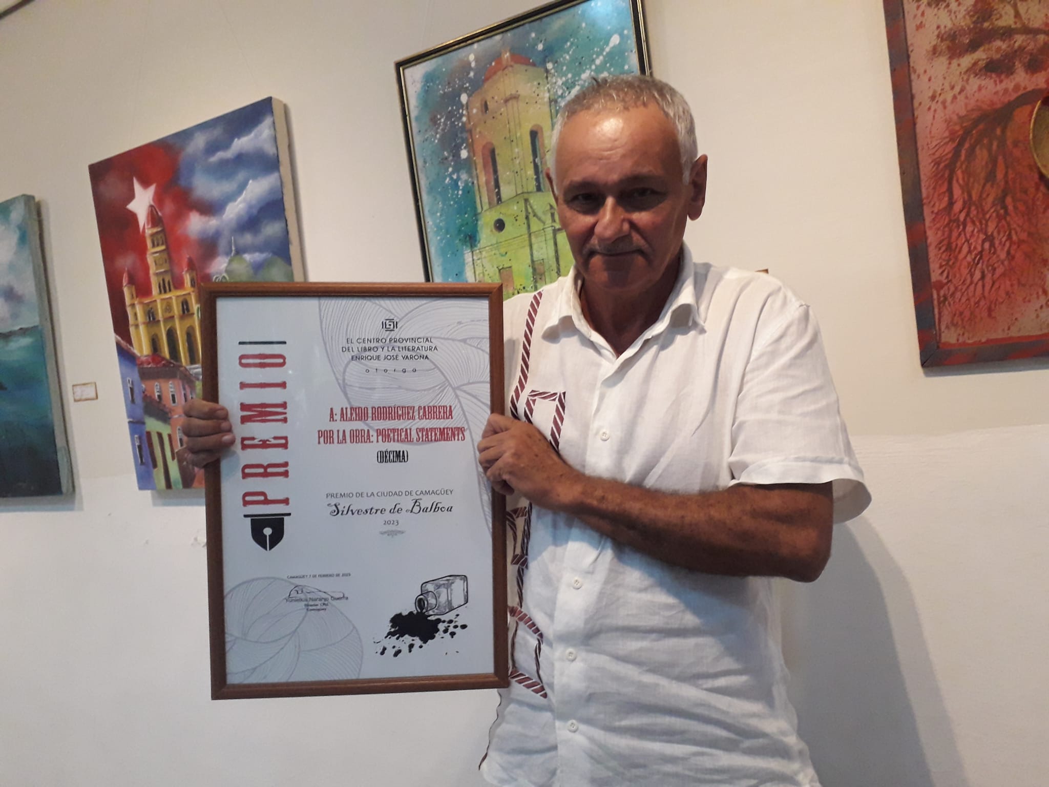 Décimas de Aleido Rodríguez, Premio de la Ciudad de Camagüey