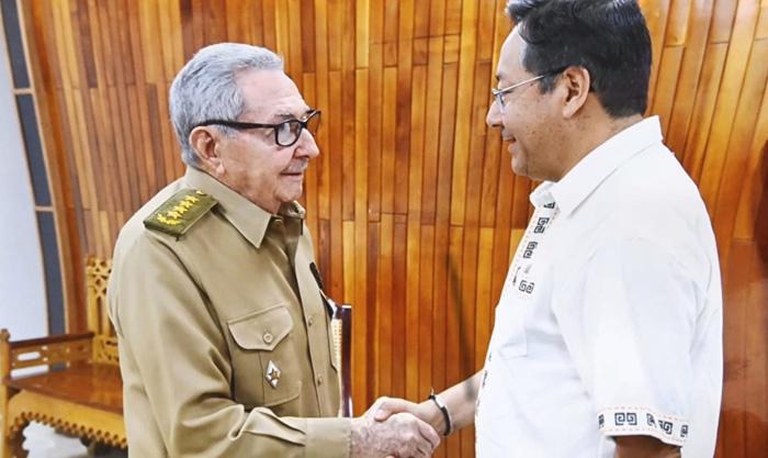 Presidente boliviano agradece hospitalidad y fuerza de Cuba
