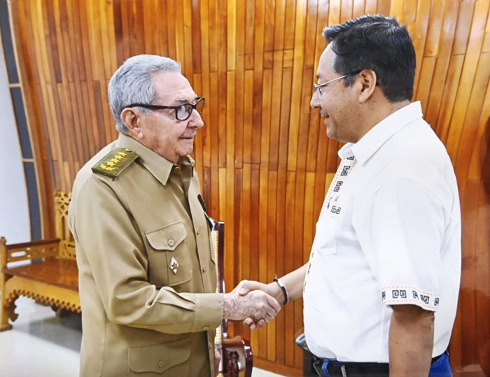 Fotos: Tomadas de acn.cu Presidente boliviano agradece hospitalidad y fuerza de Cuba