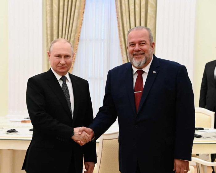 Foto: Tomada de prensa-latina.cu Putin asegura compromiso con Cuba para superar el bloqueo