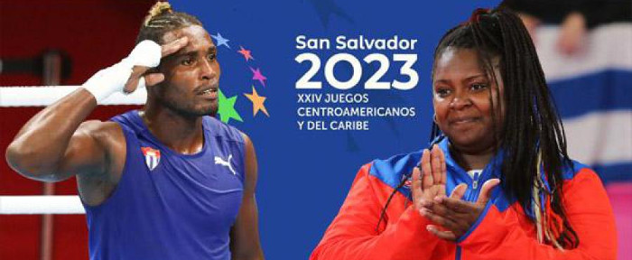 Julio César La Cruz atrae miradas en boxeo de San Salvador 2023