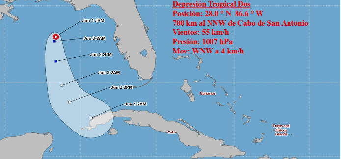 Tormenta Arlene podría convertirse en depresión tropical