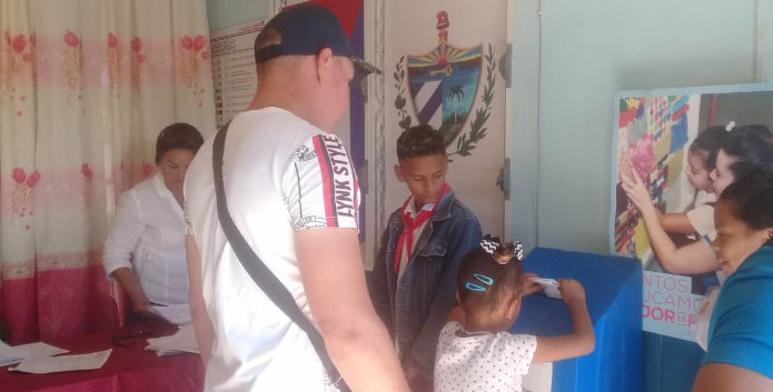 Camagüey vota a más 63 porciento