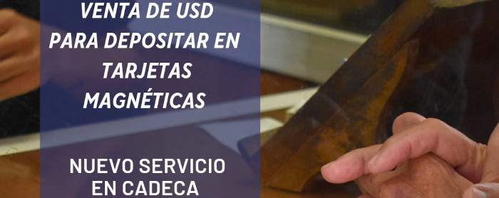 Cadeca oferta nuevo servicio de venta de MLC