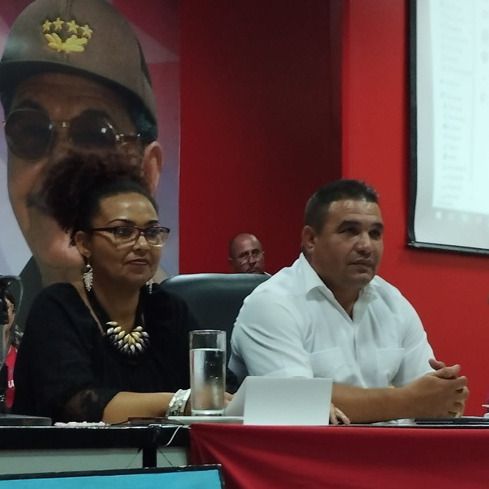 Yamisleydis López Fernández, la nueva secretaria del movimiento obrero en la provincia.