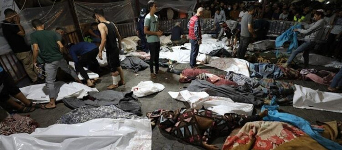 Presidente cubano condena ataque a hospital en Gaza 