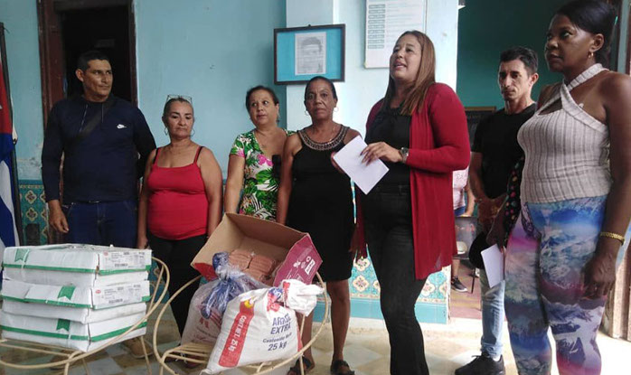 Dona mipyme camagüeyana alimentos a instituciones sociales