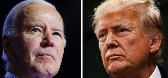 Votantes dudan o rechazan a Biden y a Trump