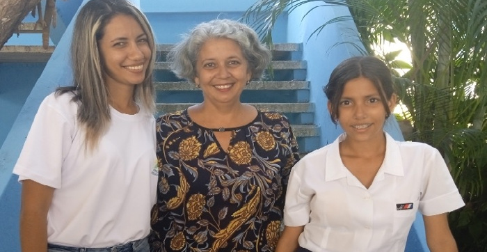 Una delegada singular que asiste por Camagüey a cita juvenil
