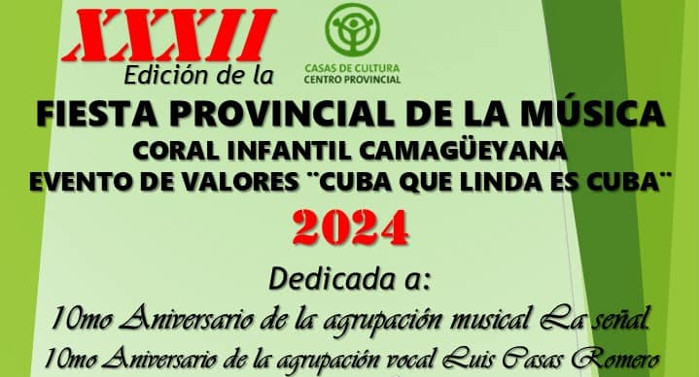 Una fiesta para aficionados a la música