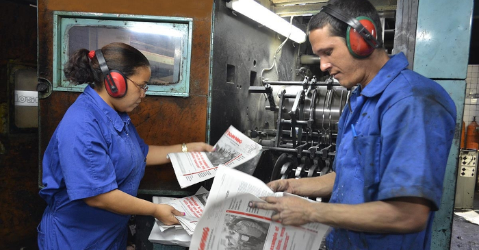 El gremio de los trabajadores gráficos en Camagüey