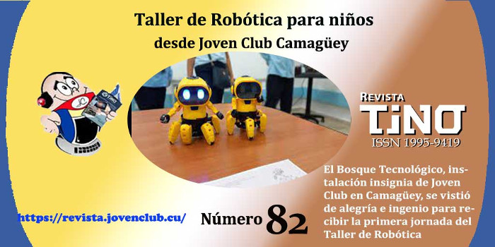 Imagen: Tomada de revista.jovenclub.cu Facilitarán educación robótica clubes de computación