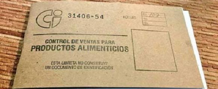 Al 69 % confección de libretas de abastecimientos