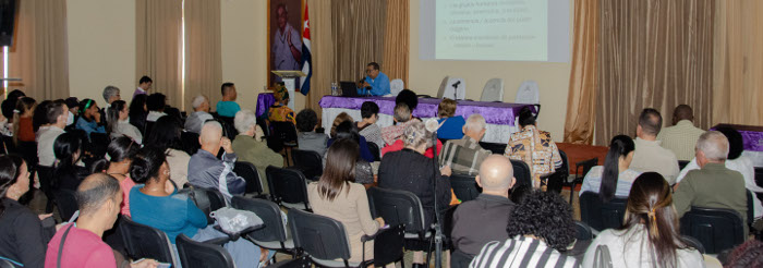 Sesiona XVII edición de Encuentro de Investigadores Camagüeyanos