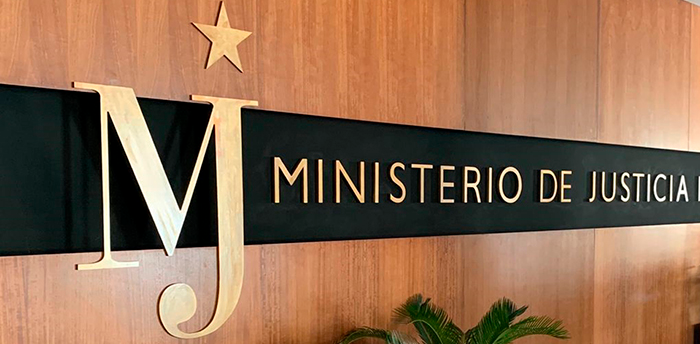 Nota informativa del Ministerio de Ju