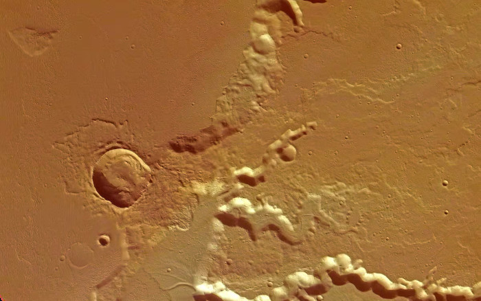 Estos hielos, que llenarían el Mar Rojo, podrían aprovecharse por astronautas en misiones de exploración y para estudiar la existencia de vida Agua en Marte