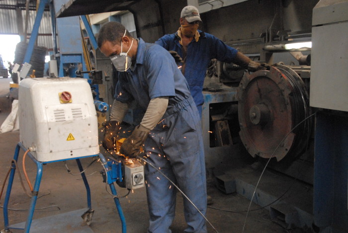 Foto: Archivo Derivados del Acero con soluciones sostenibles en Cuba-Industria 2024