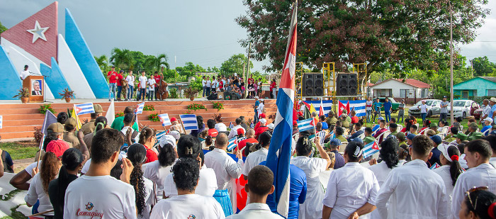Cubiteños reafirman compromiso con la Patria