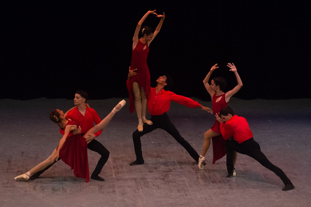 Coreografía Nosotros, nivel medio.