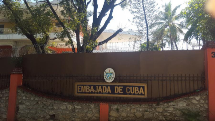 Embajada de Cuba en Haití. Foto: Archivo Embajada cubana en Haití gestiona retorno seguro de cubanos